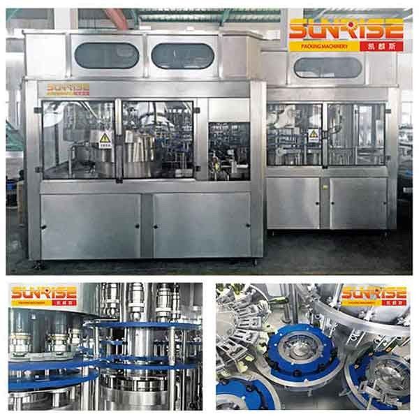 Glasflasche Juice Filling Production Line